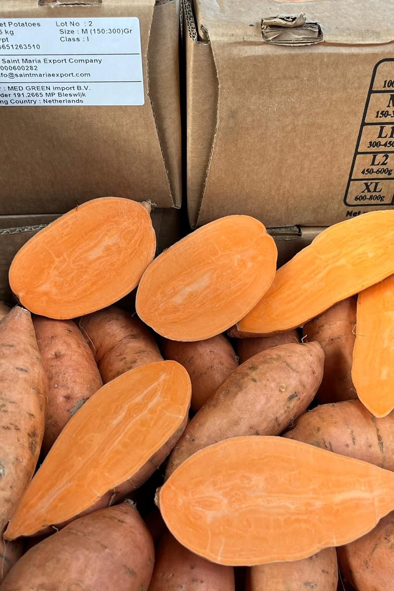 POTATO SWEET EGYPT BOX x6kg - Jackie Leonards