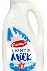 Avonmore Milk Light Plastic 2L