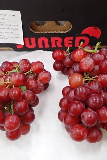 Grapes Red Seedless [10x500grms] Box - Jackie Leonards