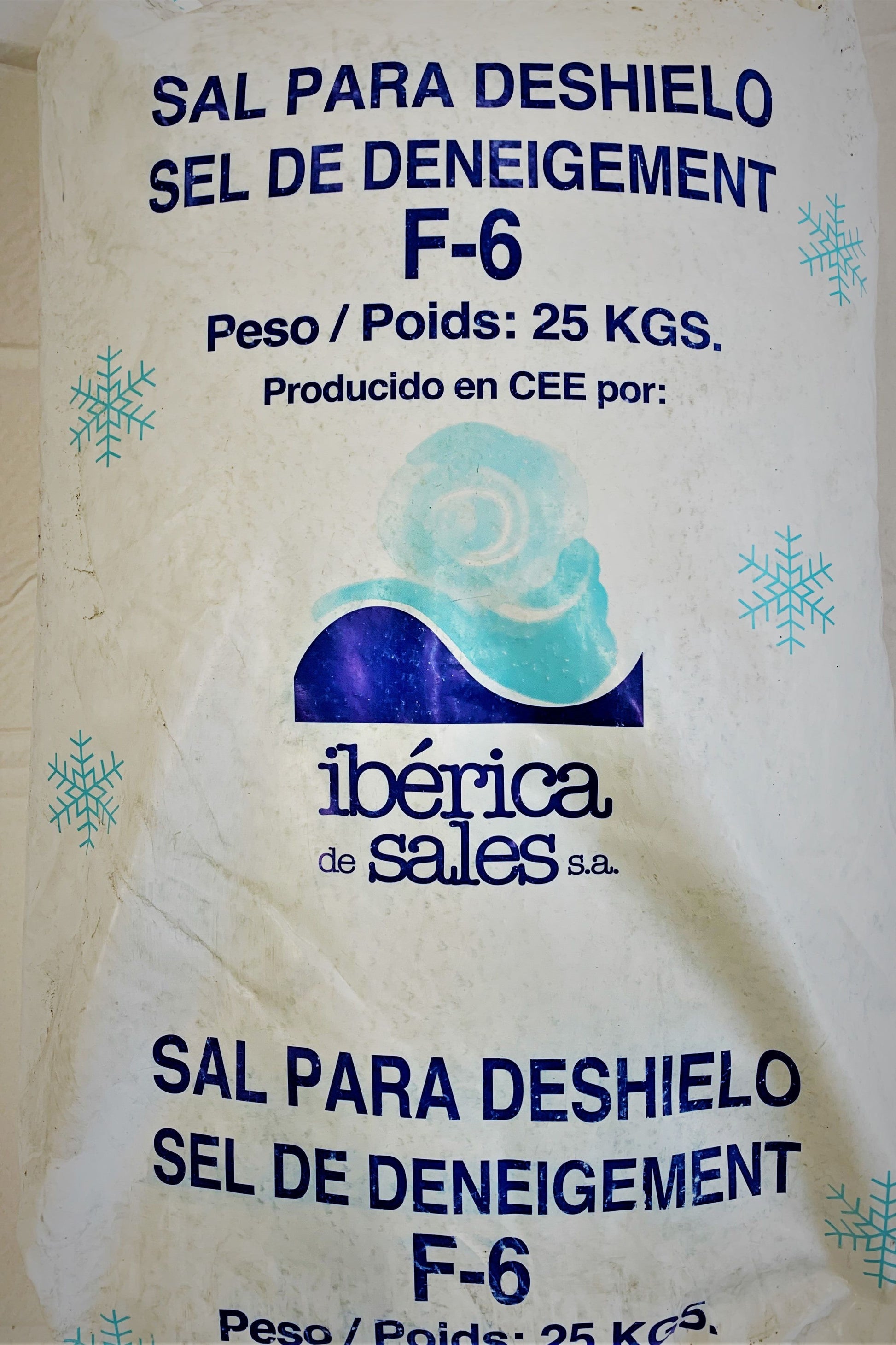 DE ICING ROCK SALT [x25Kg] BAG - Jackie Leonards