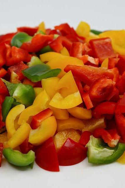 Peppers Mixed Diced KILO Bag