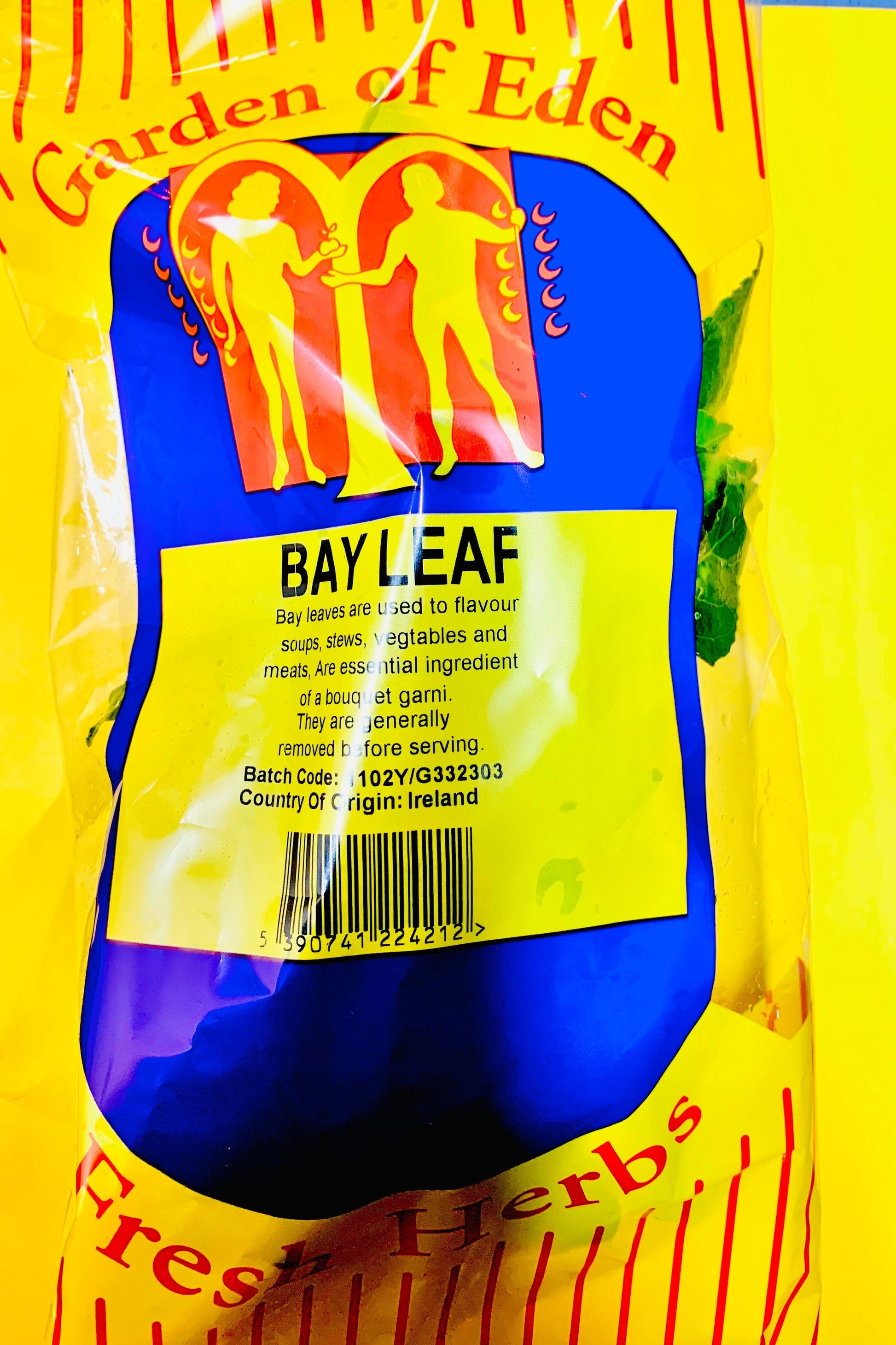 BAY LEAF FRESH (x100grm) - Jackie Leonards