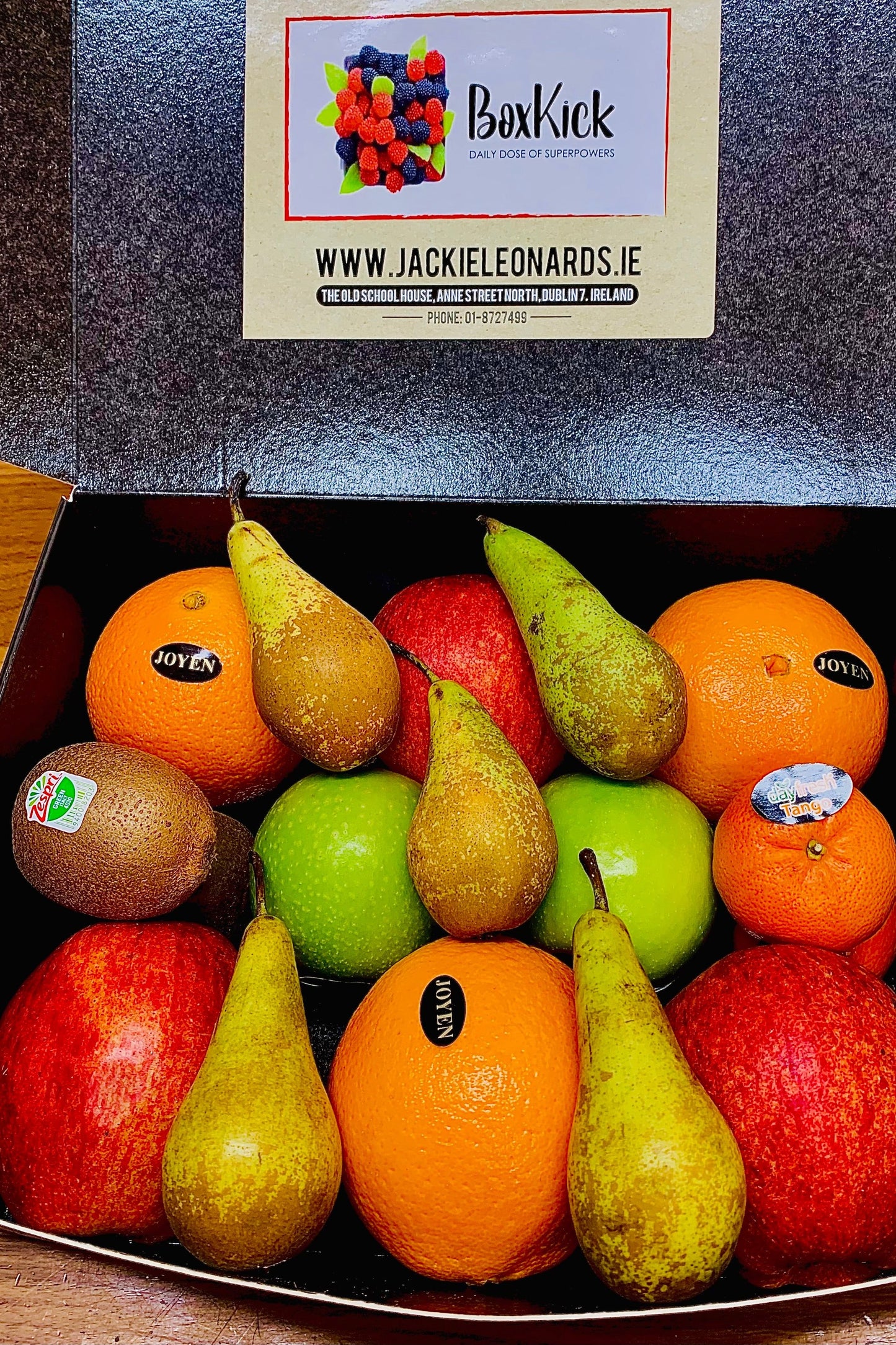 ''Boxkick'' Autumn Box - Jackie Leonards