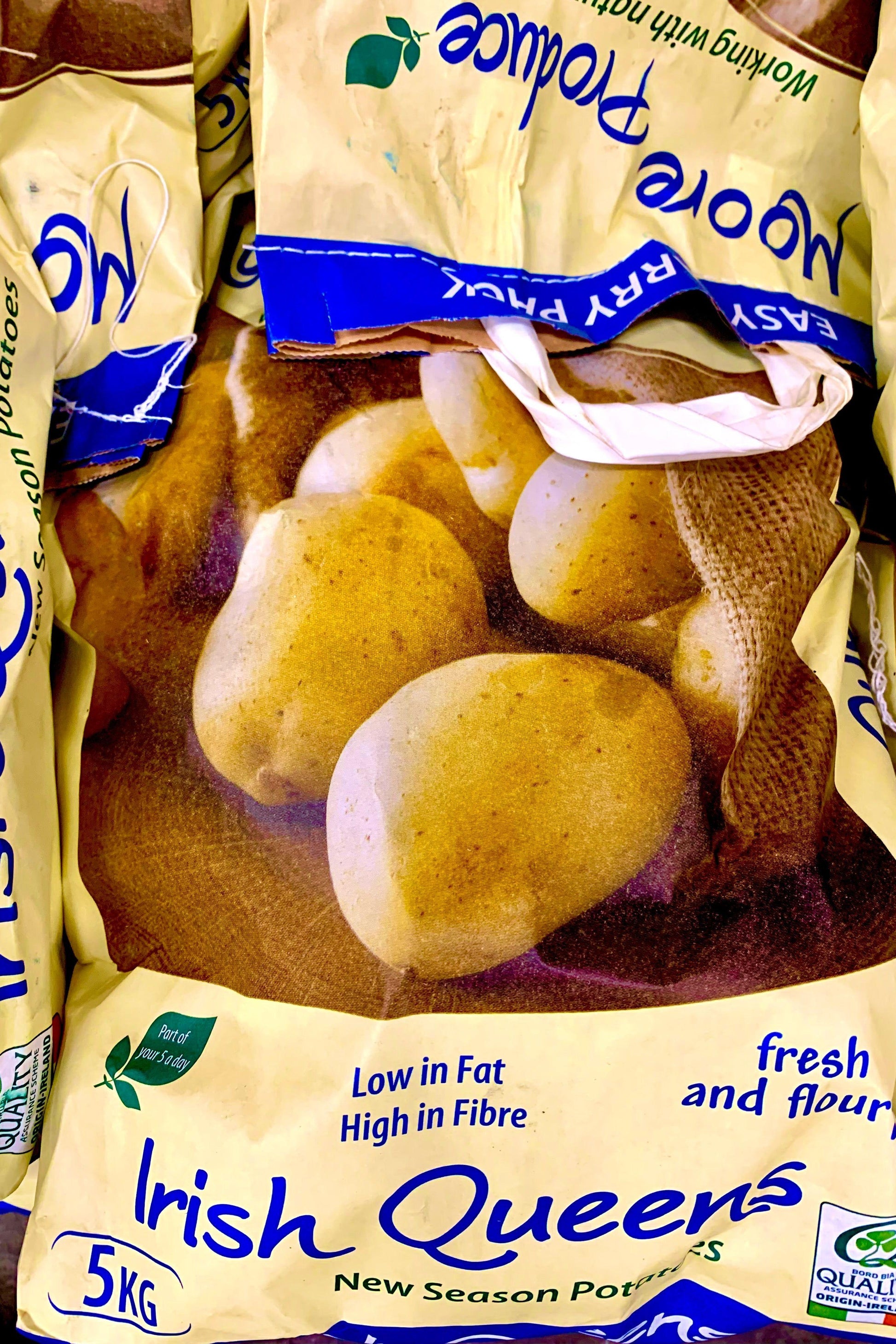 Potatoes Queens x5kg - Jackie Leonards