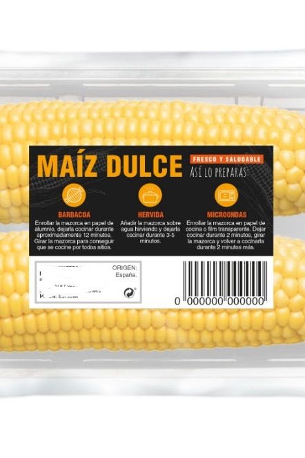 CORN ON THE COB PACKET (COOKED) - Jackie Leonards